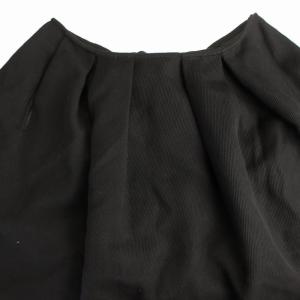 miumiu フレアスカート ミニ 38 黒 ブラック