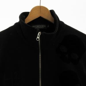 HYDROGEN ジャケット ブルゾン 長袖 ドクロ柄 XL 黒 ブラック A216460