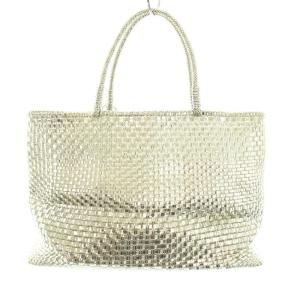 ANTEPRIMA イントレッチオ ワイヤーバッグ トートバッグ ハンドバッグ PVC シルバー