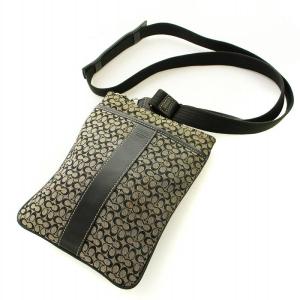  ミニシグネチャー ショルダーバック グレー