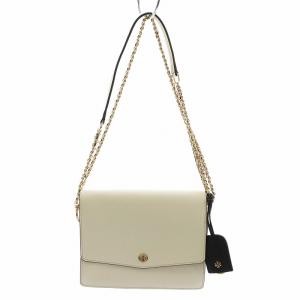 Robinson Mini Shoulde ショルダーバッグ チェーン レザー 白 ホワイト /AN12