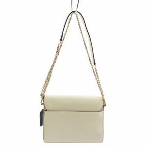 TORY BURCH Robinson Mini Shoulde ショルダーバッグ チェーン レザー 白 ホワイト /AN12