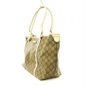 GUCCI GGスプリーム GGプラス トートバッグ ベージュ 197953
