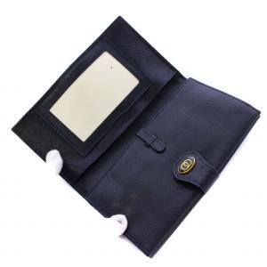 GUCCI GGスプリーム 長財布 シェリーライン ブラック アイボリー