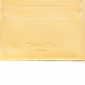 Dior トロッター 長財布 三つ折り 小銭入れ キャンバス 緑 グリーン