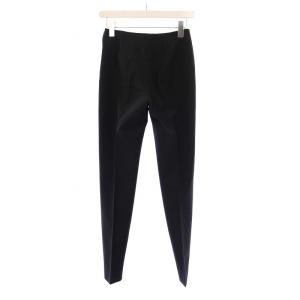 PRADA タグ付き テーパードパンツ スラックス 38 ブラック /KH
