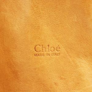 Chloe エロイーズ ハンドバッグ レザー 茶 ブラウン