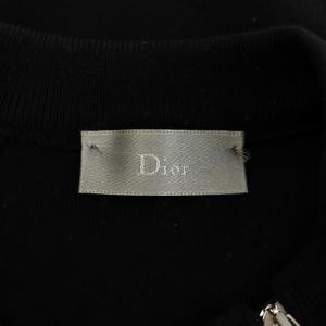 DIOR HOMME ニット カットソー XS ブラック 863M631ZT904