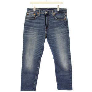 デニム パンツ ジーンズ レギュラー テーパード W32 L32 青 502 /TK