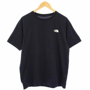 S/S Back Square Logo Tee Tシャツ カットソー 半袖 XL 紺 NT32144