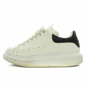 ローカットスニーカー シューズ 厚底 レザー 36.5 白 ホワイト 462214 /BB