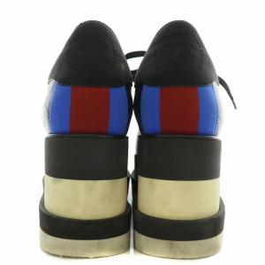 エリス ローカットスニーカー シューズ レザー 厚底 ロゴ 36.5 エリス ローカットスニーカー シューズ レザー 厚底 ロゴ 36.5