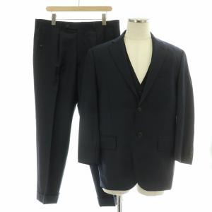 66 TROFEO 3ピース シングルスーツ セットアップ 上下 テーラードジャケット テーパードパンツ