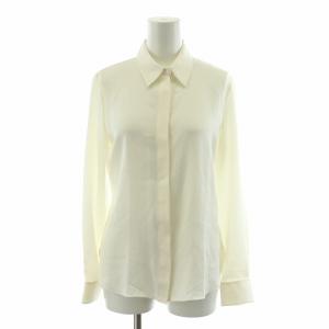 23SS Modern GGT Classic Fitted Shirt シャツ ブラウス 長袖 絹 シルク100％ S ホワイト