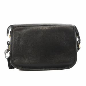 COACH ショルダーバッグ レザー 黒 ブラック