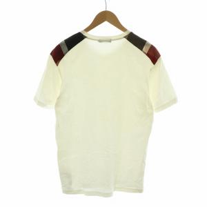 BLACK LABEL CRESTBRIDGE Tシャツ カットソー チェック 半袖 4 ホワイト 51P46-345-02 /NQ GY12