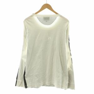VIVIENNE WESTWOOD MAN Tシャツ ロンT オーブ柄 長袖 48 グレー ホワイト VW-LP-87459 /NQ GY12