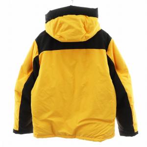FIRST DOWN FIRSTDOWN マルティ ダウンパーカー MULTI DOWN PARKA ダウンジャケット フード アウター L 黄