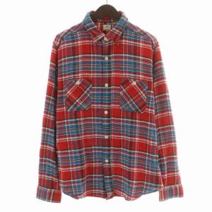 SOFT TWILL CHECK LS WORK SHIRT ソフトツイルチェックロングスリーブシャツ カジュアル 長袖 レギュラーカラー
