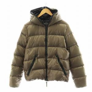 ダウンジャケット フード アウター 50 ベージュ /AN37 GY12