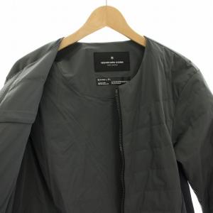 nano universe 西川ダウン シェルダウン インナーシェルダウンジャケット アウター S グレー 668-1214001