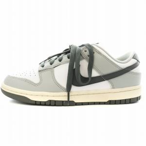 Women's Dunk Low White Light Smoke Grey