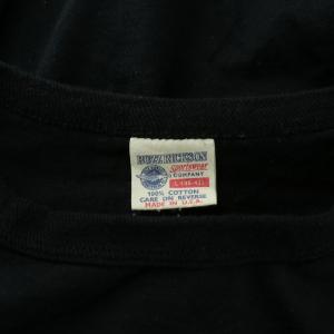 BUZZ RICKSON’S Tシャツ ロンT 長袖 クルーネック ロゴ ドクロ プリント L 黒 ブラック /BB GY12