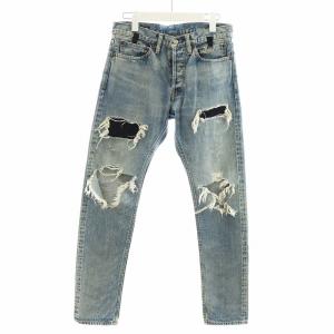 × タカヒロミヤシタ TAKAHIROMIYASHITA デニムパンツ ジーンズ ジーパン ダメージ加工