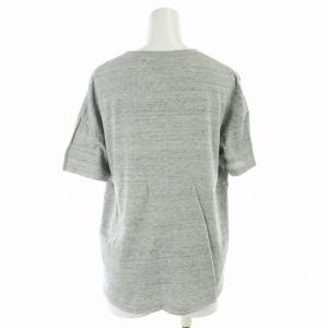 AURALEE SEAMLESS CREW NECK BIG TEE Tシャツ カットソー 半袖 1 S グレー /DK