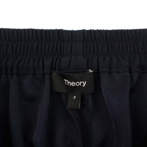 Theory 22SS POWDER CREPE JOGGER PANTS イージージョガーパンツ クロップド P 紺