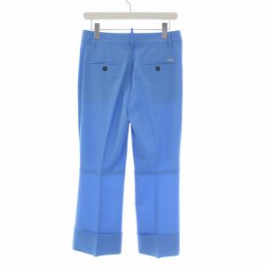 DSQUARED2 クロップドパンツ スラックス ロールアップ 40 青 ブルー S75KB0267 /KH PN GY29