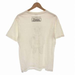 STANDARD CALIFORNIA Tシャツ カットソー プリント 半袖 コットン M 白 ホワイト /DK GY03 PN