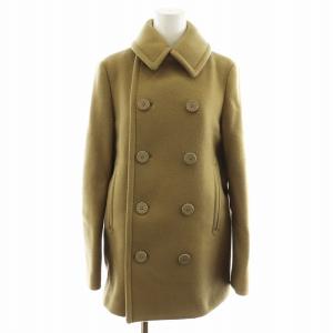 ピーコート Pコート ミドル丈 メルトンウール アウター 1 カーキ 182-17157 /AN44