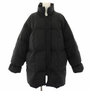 スタンドカラーダウンジャケット Standcollar Down Jacket アウター 36 黒 ブラック