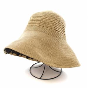 ペーパーハット レース 2way ベージュ ブラック