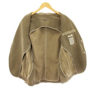 CIRCOLO1901 テーラードジャケット ブレザー 総柄 48 ベージュ /KU H