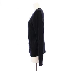 HERMES ニットカーディガン 36 ブラック