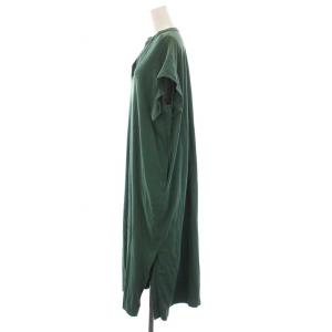 JOURNAL STANDARD ロングカフタンTシャツワンピース ノースリーブ 緑 グリーン /DK PN