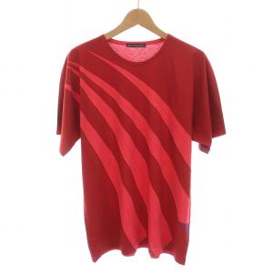 Tシャツ カットソー 半袖 クルーネック 赤 レッド ピンク 紫 ME93JK127 /DK PN