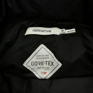 nonnative GORE TEX HIKER DOWN COAT NYLON TAFFETA STRETCH