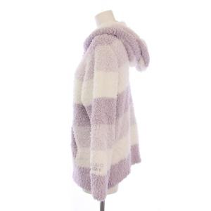 gelato pique セットアップ ルームウェア パジャマ 上下 3ボーダーパーカー ジャケット ジップアップ ショートパンツ