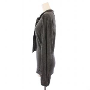 Max Mara カットソー 長袖 ボウタイ M グレー 69785523070 /BM MA