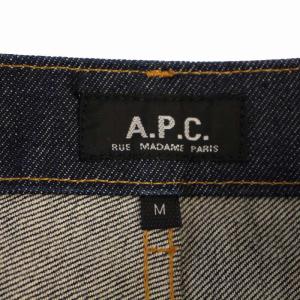 A.P.C. 台形スカート デニムスカート ミニ丈 ジップフライ M インディゴ /BM MA