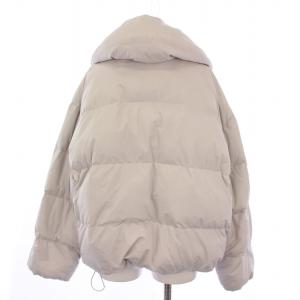 MERCURYDUO アライドビックカラーショートダウンコート ジップアップ F グレー 002350000301 /BM MA