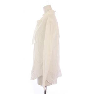 SLOBE IENA ボウタイセットインブラウス シャツ 長袖 F 白 23051912502030 /BM MA