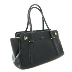 BALLY トートバッグ ネイビー