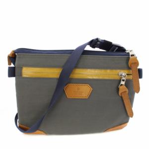 Chambers ショルダーバッグ グレー マスタード /TK H