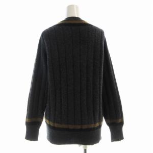 MARGARET HOWELL ニット セーター プルオーバー カシミヤ混 長袖 2 グレー 578-7263009 /RO H