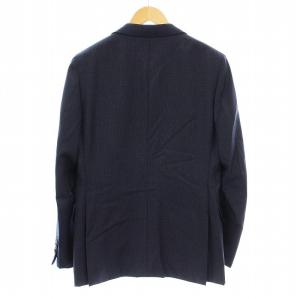 Ermenegildo Zegna MULTISEASON スーツ セットアップ チェック ジャケット パンツ 46 ネイビー 紺 /G