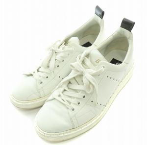 GOLDEN GOOSE STARTER スターター ローカットスニーカー シューズ レザー USED加工 33 白 ホワイト /BB